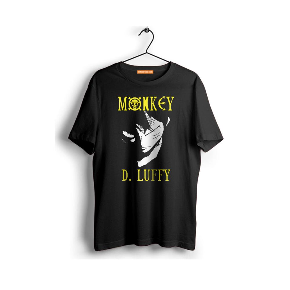  QuaxoaiTee Shirt MONKEY D LUFFY SUPER CALVO COLORS