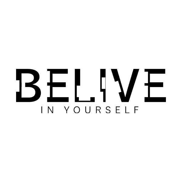 Believe In Yourself T-shirt - Black - Motivational Queen