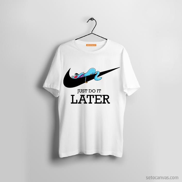 JUST DO IT LATER - T-Shirt | Seto Canvas