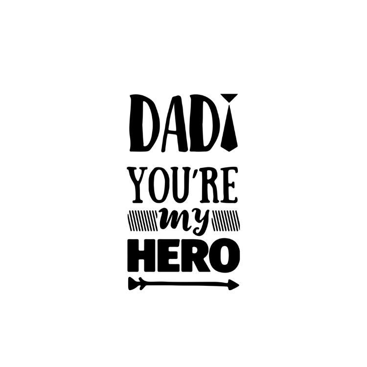 Dad You Are My Hero Photo Frame Seto Canvas